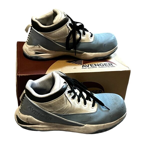 Avenger Reaction A11 Carbon Fiber Toe Men's High Top Work Boot Shoes Sz 13 Mens - Picture 1 of 16